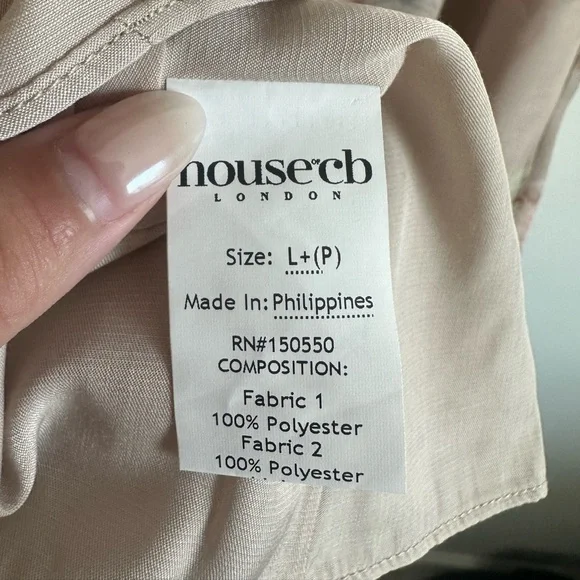 NWT House Of CB CHRISTIANA VINTAGE FLORAL MINI Romantic Dress Size L+ P - Picture 6 of 9